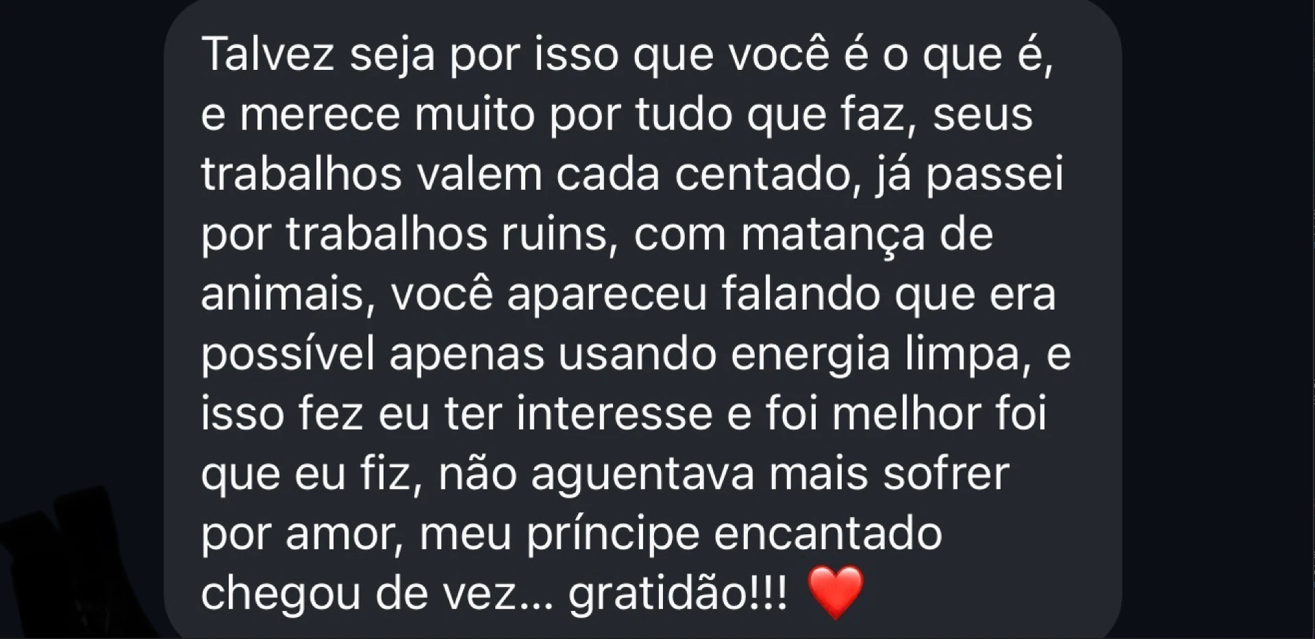 Depoimento real de uma cliente: Queria um amor novo